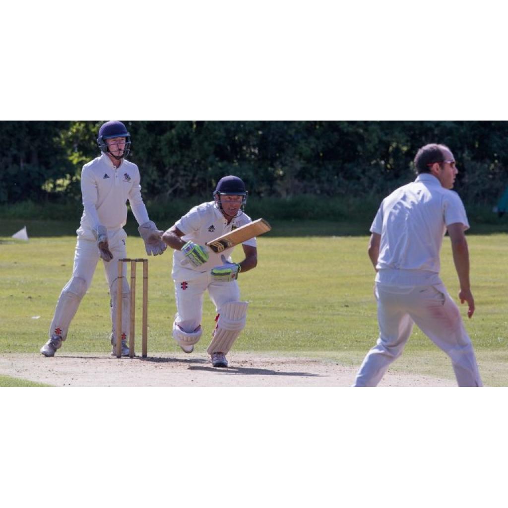 Hunter's Half Century Not Enough For The Firsts - Hale Barns Cricket Club