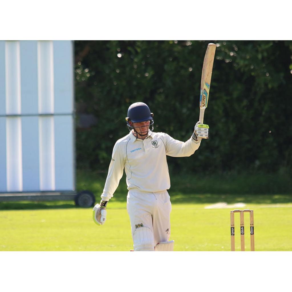 Milestone Knock For Saddington in First XI Winning Draw - Hale Barns Cricket Club