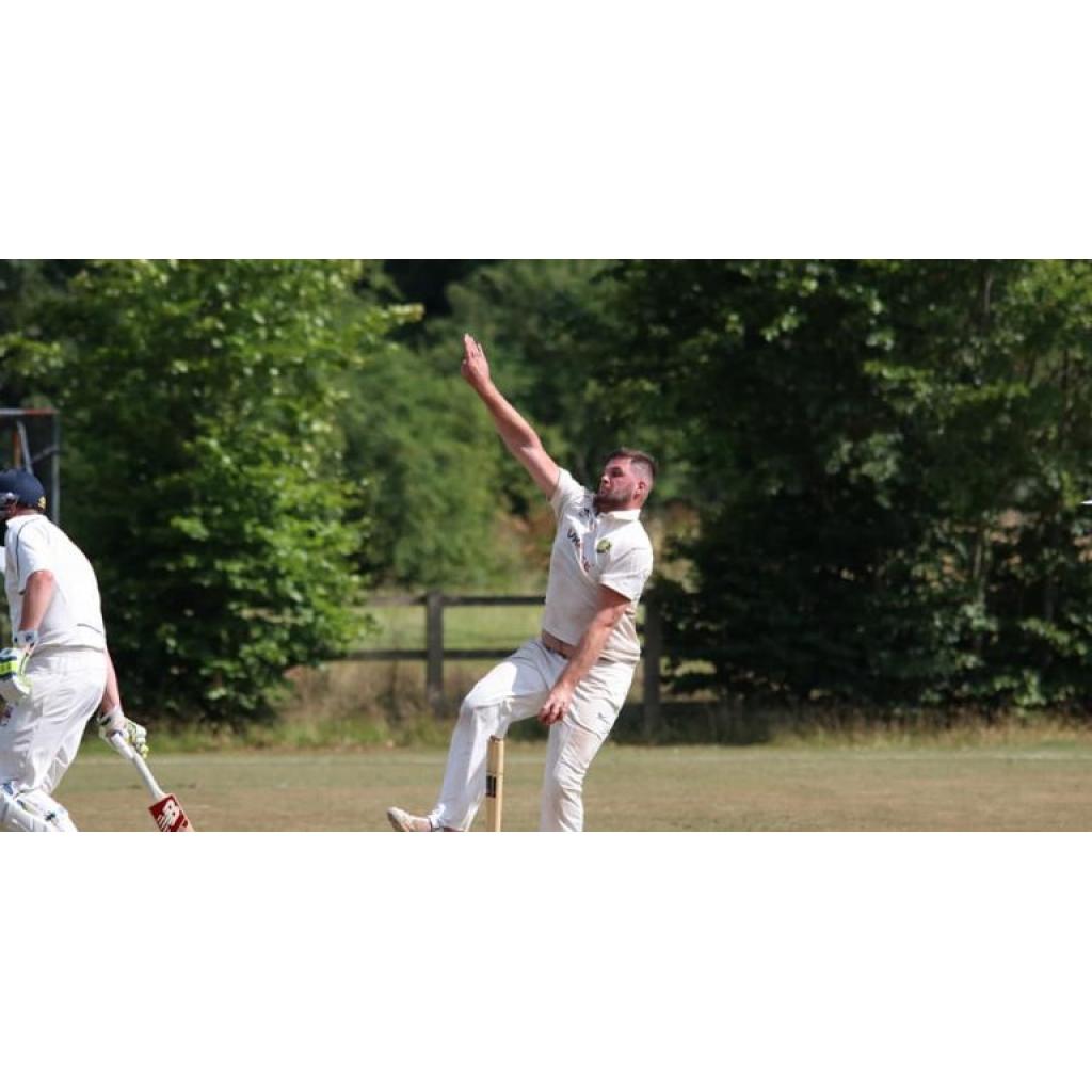 Fifer For Hicks As Barns Firsts Hang On For Draw With Brooklands - Hale Barns Cricket Club