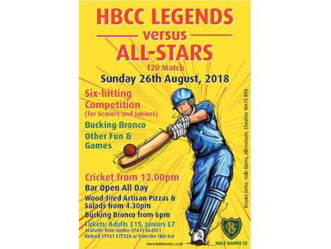 HBCC Legends v All-Stars T20 Match